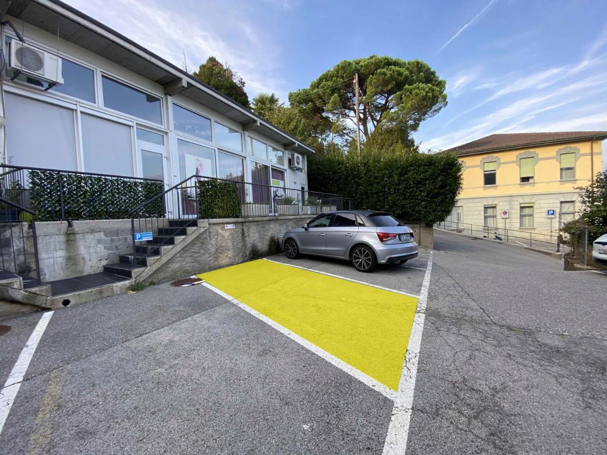 'Cuore Di Rose' Parking - Welcome Set, Netflix, For 4 Persons -By Easylife Swiss Lugano Luaran gambar